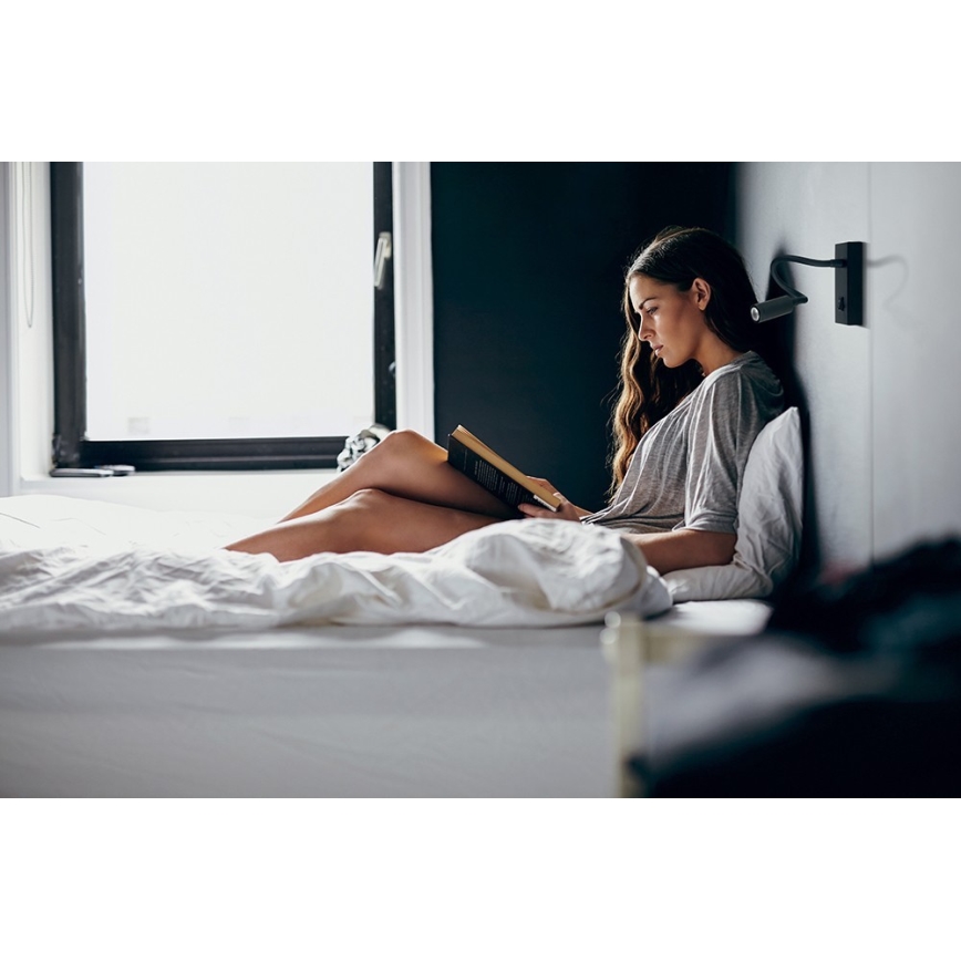 LED vägglampa TONIL LED/2,7W/230V svart