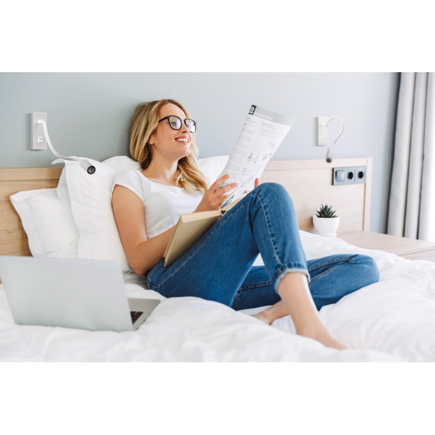 LED vägglampa TONIL LED/2,7W/230V vit