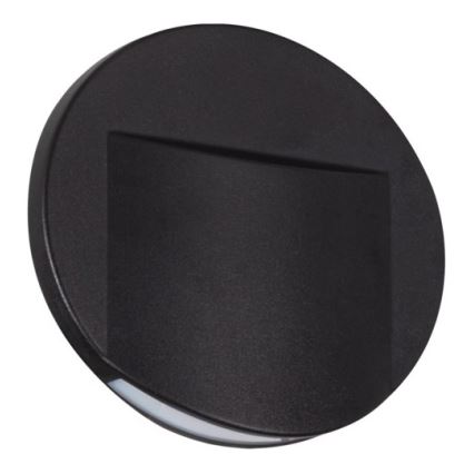 LED trappljus  ERINUS LED/0,8W/12V 3000K svart 