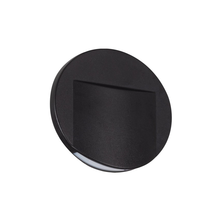 LED trappljus  ERINUS LED/0,8W/12V 3000K svart 