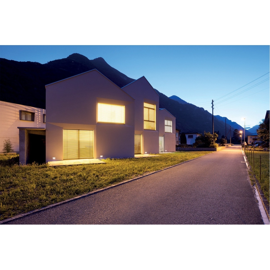 LED Inbygd lampa  GLASI LED/3W/230V 3000K IP44 vit