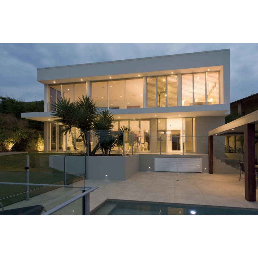 LED Inbygd lampa  GLASI LED/3W/230V 4000K IP44 vit