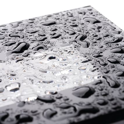 LED Inbygd lampa  GLASI LED/3W/230V 4000K IP44 svart