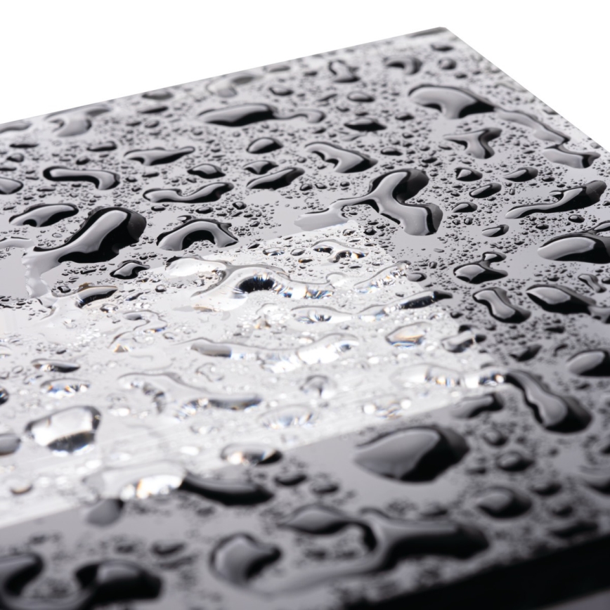 LED Inbygd lampa  GLASI LED/3W/230V 4000K IP44 svart