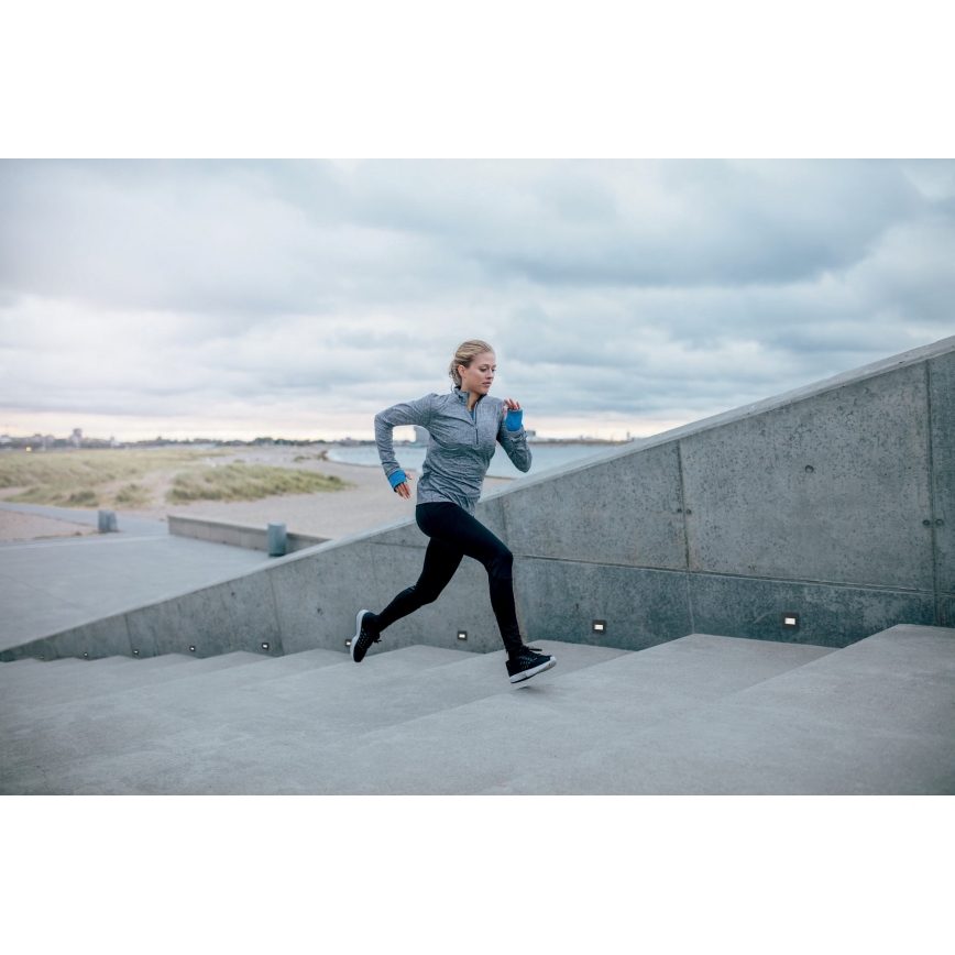 LED Inbygd lampa  GLASI LED/3W/230V 4000K IP44 antracit