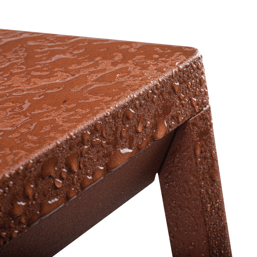 Vägglampa för utomhusbruk VIMO 1xE27/15W/230V IP44 koppar