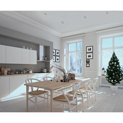 Infälld lampa ELICEO GU10/10W vit/guld