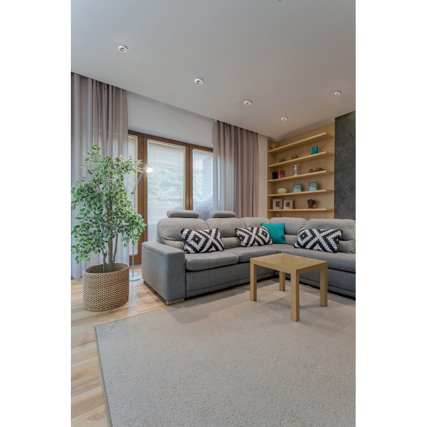 Infälld lampa ELICEO GU10/10W vit/guld