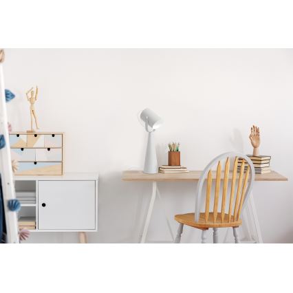 Bordslampa LARATA 1xE27/5W/230V vit