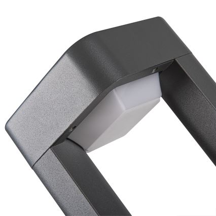 Utomhusväggarmatur PEVO 1xGX53/11W/230V IP44 antracit