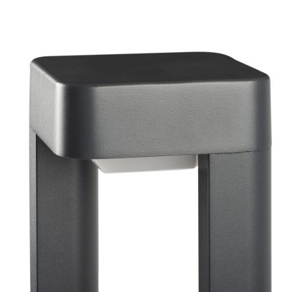 Utomhusväggarmatur PEVO 1xGX53/11W/230V IP44 antracit