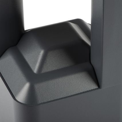 Utomhusväggarmatur PEVO 1xGX53/11W/230V IP44 antracit