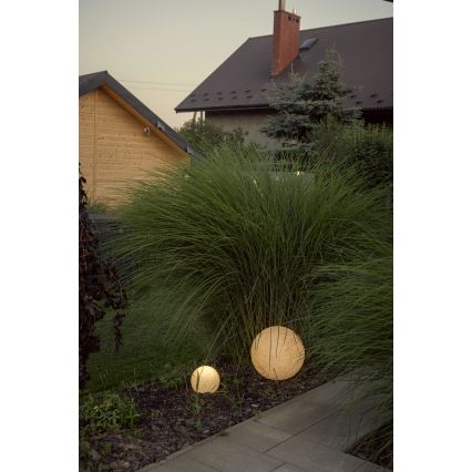 Utomhuslampa STONO 1xE27/15W/230V Ø 31,5 cm IP65