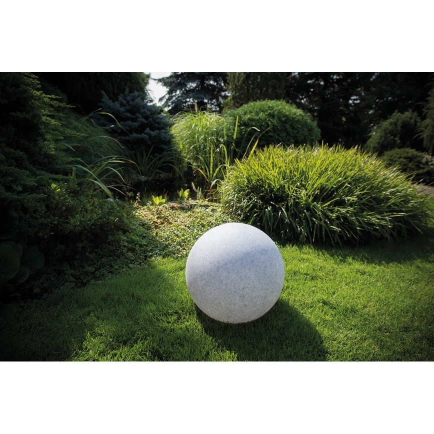 Utomhuslampa STONO 1xE27/25W/230V Ø 39 cm IP65