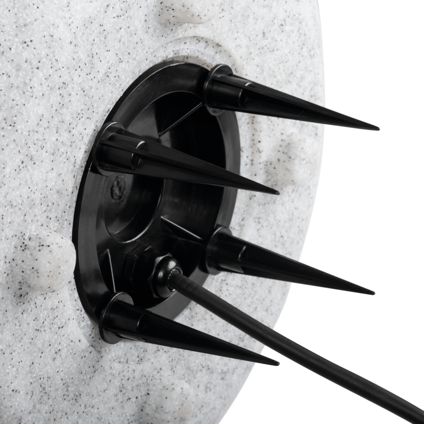 Utomhuslampa STONO 1xE27/25W/230V Ø 39 cm IP65