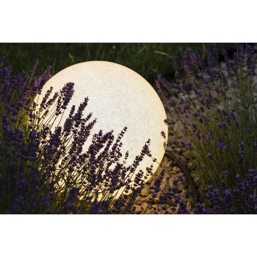 Utomhuslampa STONO 1xE27/25W/230V Ø 58,5 cm IP65