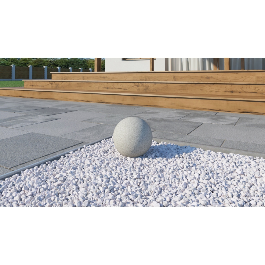 Utomhuslampa STONO 1xE27/15W/230V Ø 23 cm IP65