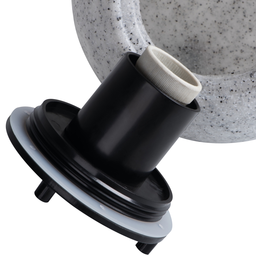 Utomhuslampa STONO 1xE27/15W/230V Ø 23 cm IP65