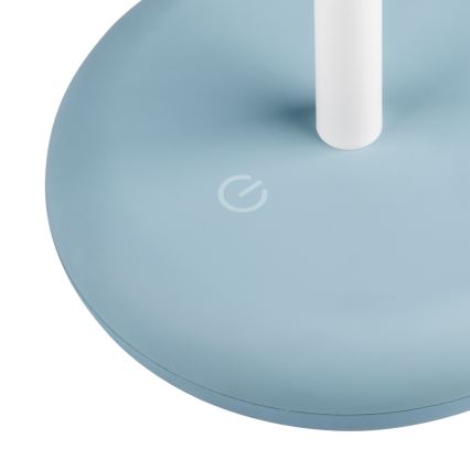 Kanlux 37312 - LED Dimbart uppladdningsbart ljus FLUXY LED/1,7W/1800 mAh IP44 blå