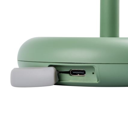 Dimbar LED-uppladdningslampa FLUXY LED/1,7W/1800 mAh IP44 grön