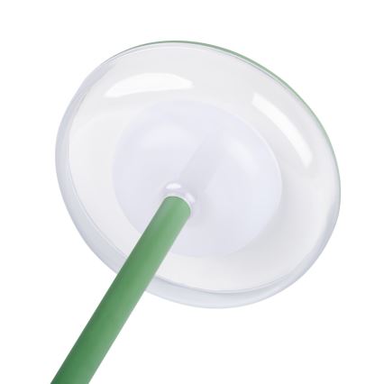Dimbar LED-uppladdningslampa FLUXY LED/1,7W/1800 mAh IP44 grön