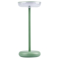 Kanlux 37313- LED Ljusreglerad rechargeable lampa FLUXY LED/1,7W/1800 mAh IP44 grön