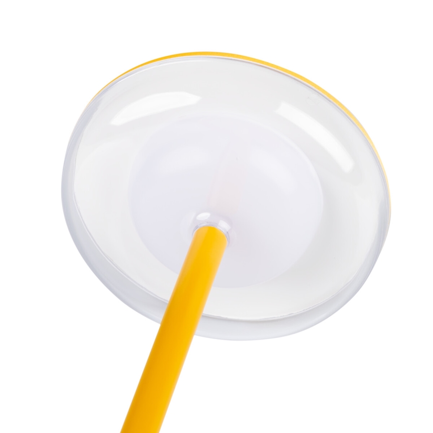 LED-dimmbar uppladdningsbar lampa FLUXY LED/1,7W/1800 mAh IP44 gul