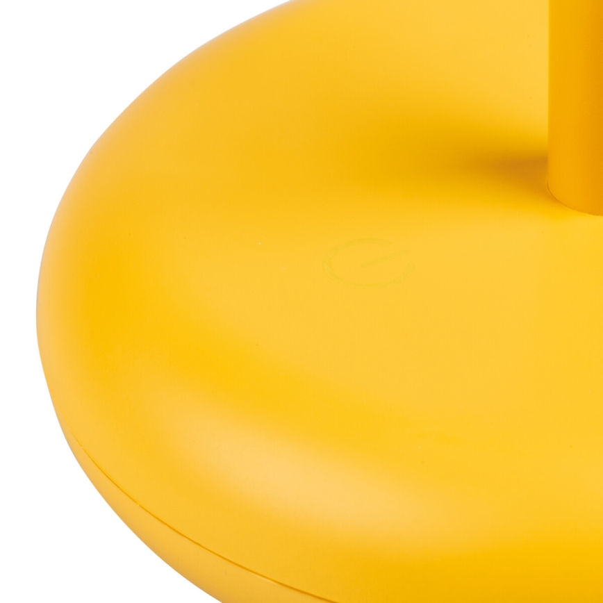 Kanlux 37314 - LED dimbar uppladdningsbar lampa FLUXY LED/1,7W/1800 mAh IP44 gul