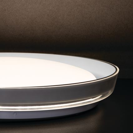 LED taklampa NIFU LED/17,8W/230V diameter 43 cm vit