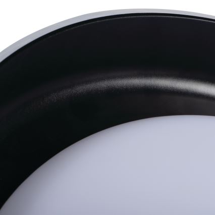 LED taklampa NIFU LED/17,8W/230V diameter 43 cm vit/svart