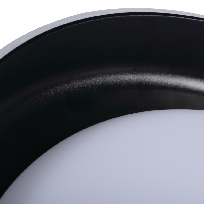 LED taklampa NIFU LED/17,8W/230V diameter 43 cm vit/svart