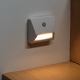 Kanlux 37392 - LED Inbyggd lampa med en rörelse- och skymningssensor IRS LED/0,3W/3xAAA IP54 vit