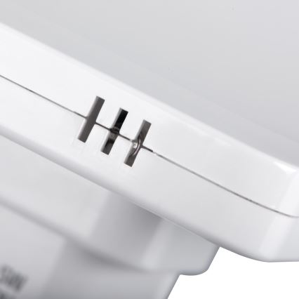 LED orienteringslampa med skymningssensor för vägguttag HOFI LED/0,28W/230V vit