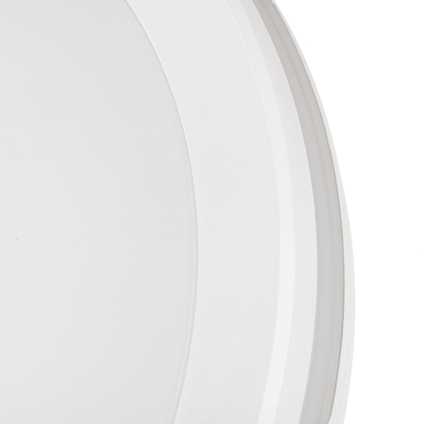 LED taklampa för utomhusbruk BENO ECO LED/12W/230V 3000/4000/6500K diameter 20 cm IP65 vit