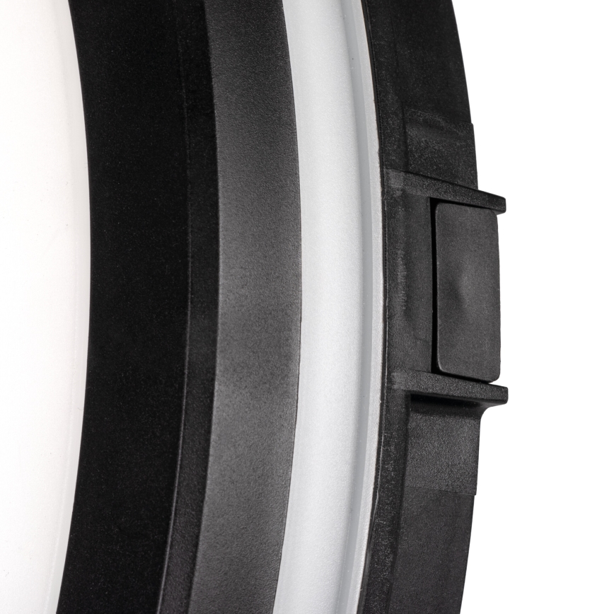 LED taklampa för utomhusbruk BENO ECO LED/40W/230V 3000/4000/6500K diameter 40 cm IP65 svart