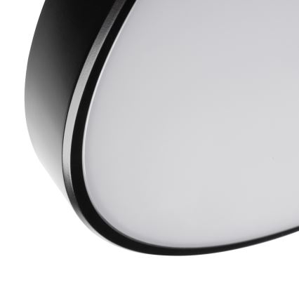 LED Dimbar taklampa PLAFON LED/20W/230V 3000-6500K Wi-Fi svart