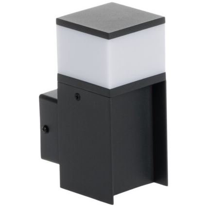 Utomhus vägglampa DASTEN 1xG9/11W/230V IP44 svart