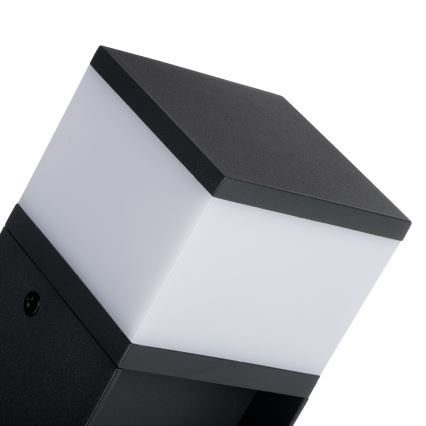 Utomhus vägglampa DASTEN 1xG9/11W/230V IP44 svart