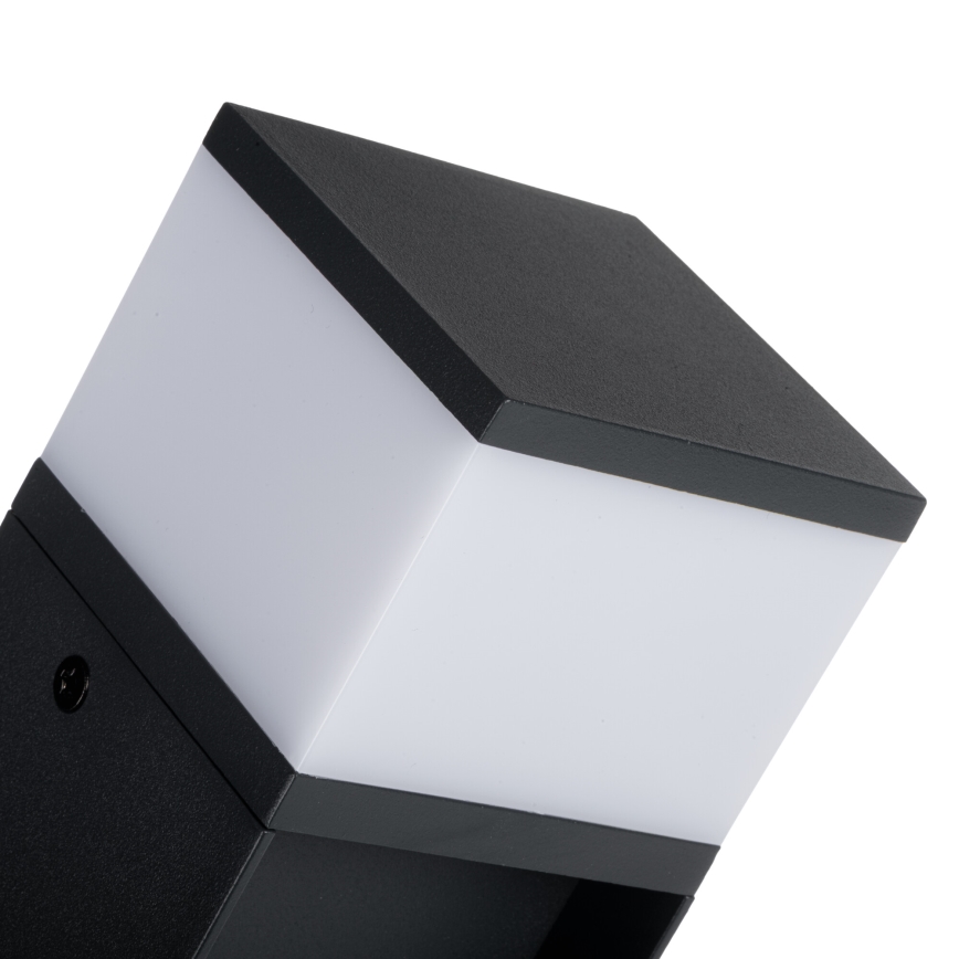 Utomhus vägglampa DASTEN 1xG9/11W/230V IP44 svart