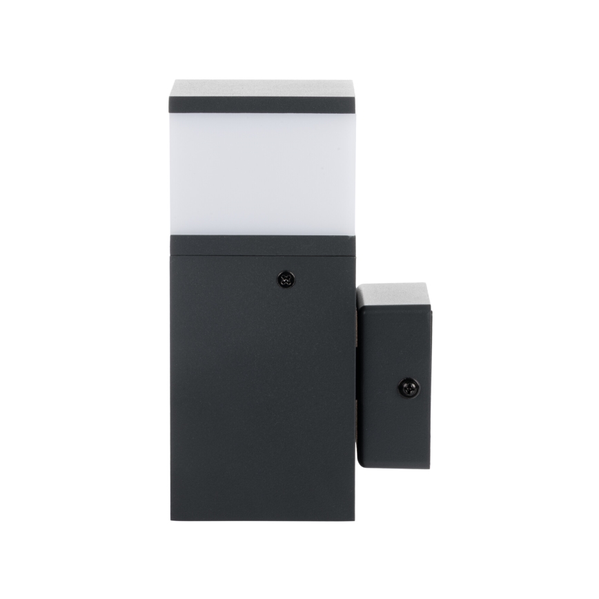 Vägglampa för utomhusbruk med uttag DASTEN 1xG9/11W/230V IP44 svart