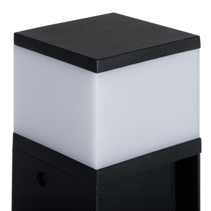 Utomhuslampa med 2 uttag DASTEN 1xG9/11W/230V 30 cm IP44 svart