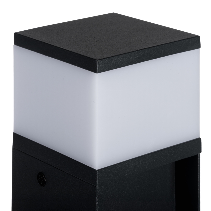 Utomhuslampa med 2 uttag DASTEN 1xG9/11W/230V 80 cm IP44 svart