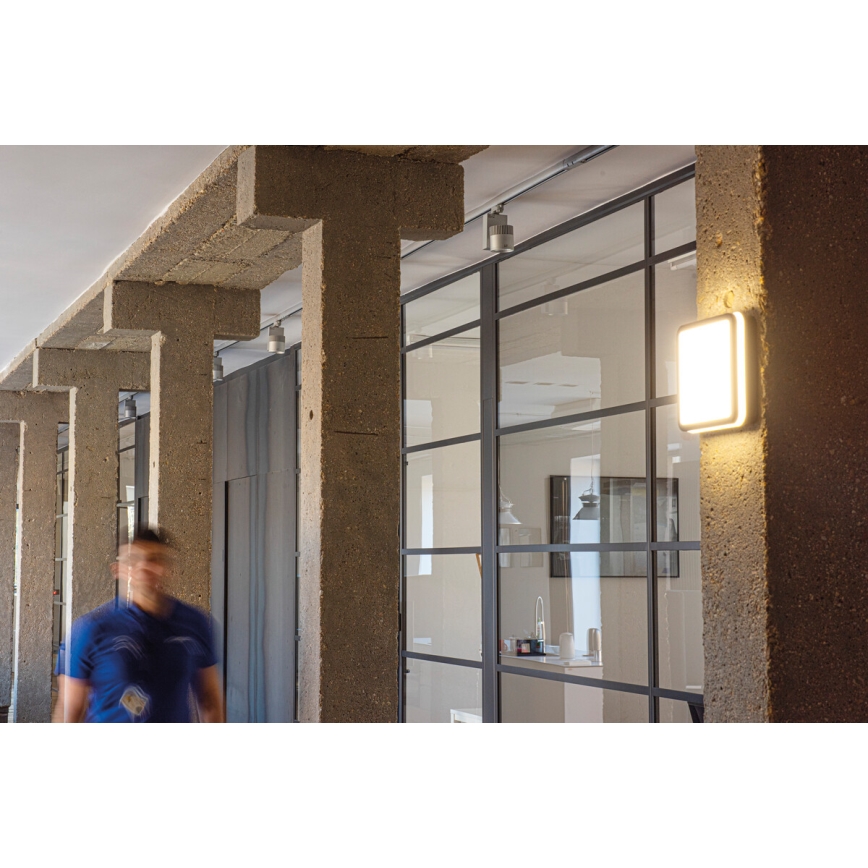 LED Utomhustaklampa BENO LED/24/30W/230V 3000/3500/4000K IP65 antracit fyrkantig