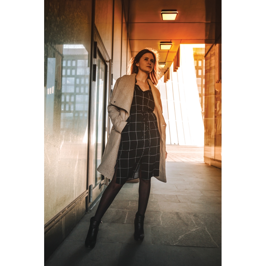 LED Utomhustaklampa BENO LED/24/30W/230V 3000/3500/4000K IP65 antracit fyrkantig