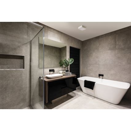 LED Utomhustaklampa BENO LED/24/30W/230V 3000/3500/4000K IP65 vit fyrkantig