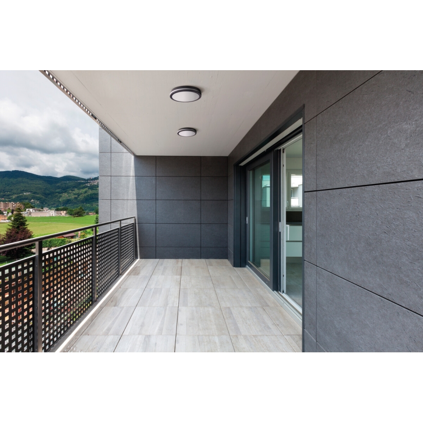 LED Utomhustaklampa BENO LED/24/30W/230V 3000/3500/4000K IP65 antracit rund