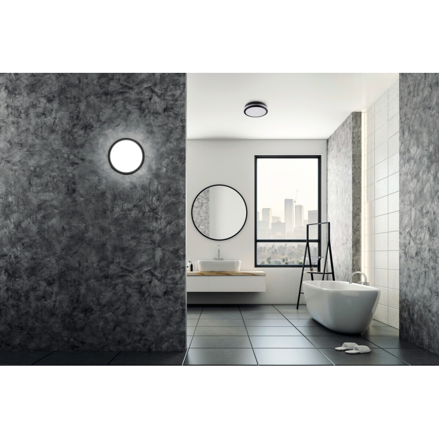 LED Utomhustaklampa BENO LED/12/18W/230V 3000/3500/4000K IP65 antracit rund