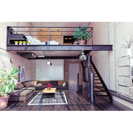 LED taklampa för utomhusbruk med rörelsedetektor BENO LED/12/18W/230V 3000/3500/4000K IP65 antracit rund