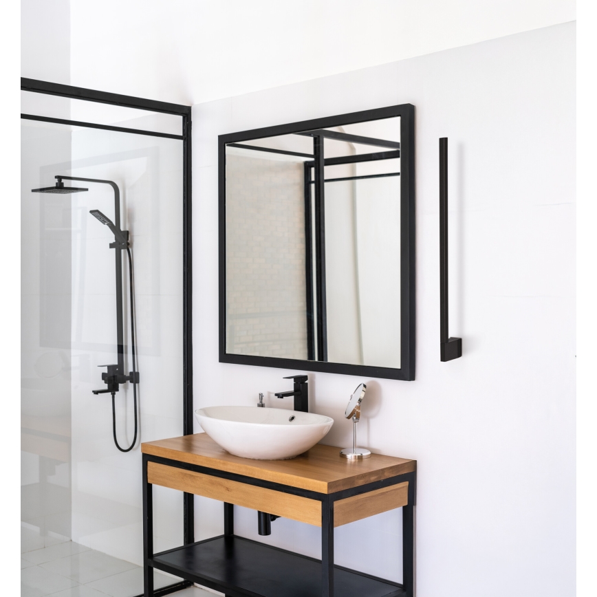 LED Utomhus Vägglampa YALTE LED/10W/230V 4000K IP54 svart