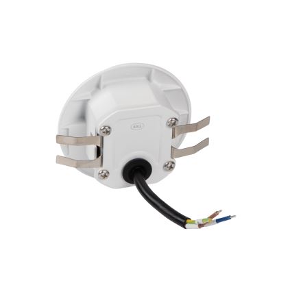 LED-trapparmatur med rörelse- och skymningssensor EXIN LED/2,5W/230V 3000K IP65 vit rund